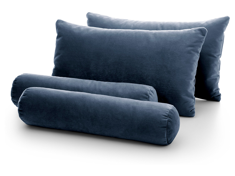 zestaw poduszek do łóżka Reve niebieski, 1301617