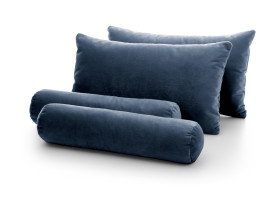 zestaw poduszek do łóżka Reve niebieski