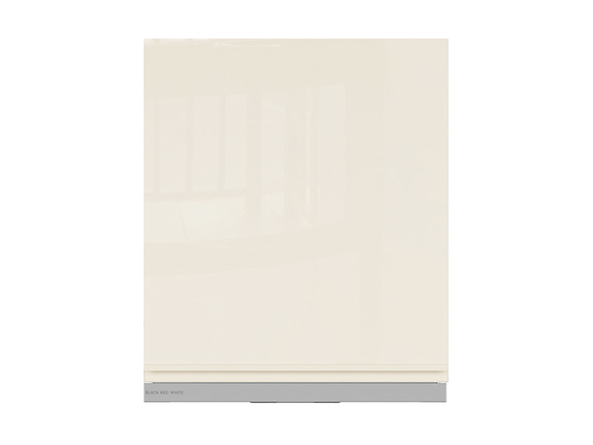 szafka górna z okapem Sole, Kolor korpusów biały alpejski, Kolor frontów magnolia połysk, 131128