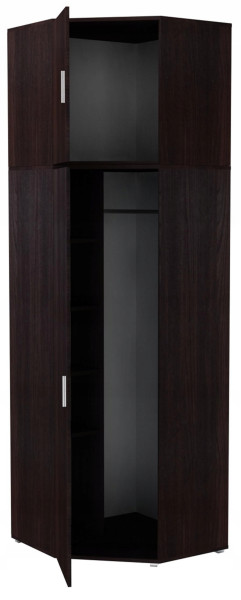 Nadstawka do szafy narożnej BODO 80x80 wenge, 1353060