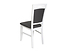 krzesło Liza, Kolor wybarwienia szary/biały, 135529