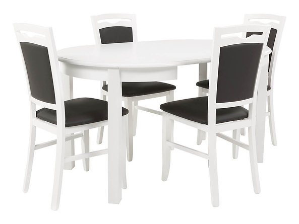 krzesło Liza, Kolor wybarwienia szary/biały, 135531