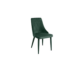 krzesło zielony (nogi tapicerowane) Alvar