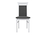 krzesło Idento, Kolor wybarwienia Novel 13 Grey/biały, 135753