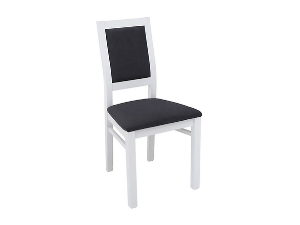 krzesło Porto, Kolor wybarwienia Milano 9303 Black/biały, 135842