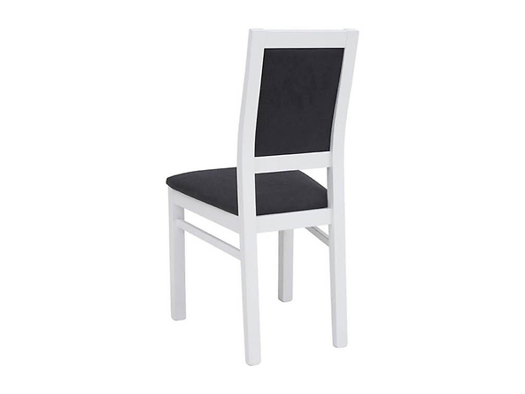 krzesło Porto, Kolor wybarwienia Milano 9303 Black/biały, 135843
