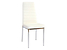 Inny kolor wybarwienia: krzesło chrom ekoskóra biały H-261