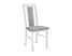 krzesło Belia, Kolor wybarwienia Adel 6 Grey/biały, 135952