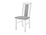 krzesło Belia, Kolor wybarwienia Adel 6 Grey/biały, 135955