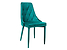 Inny kolor wybarwienia: krzesło velvet zielony Trix