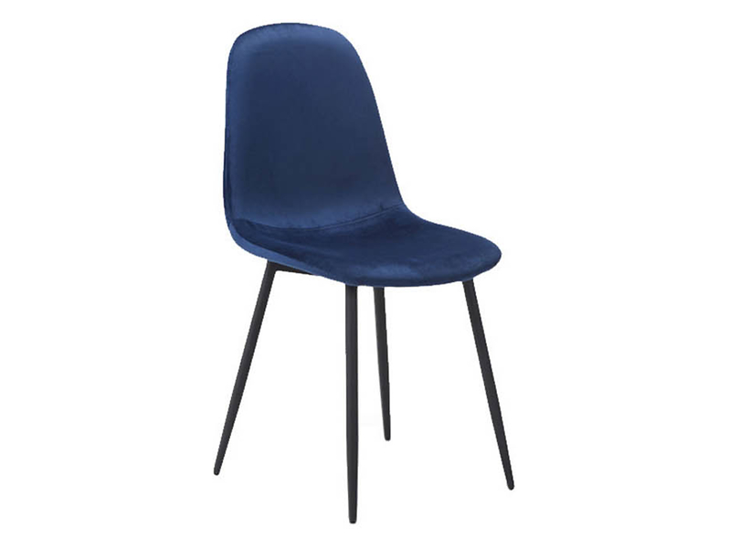 krzesło velvet granatowy Fox, 136008