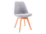 Inny kolor wybarwienia: krzesło dąb jasny szary Dior
