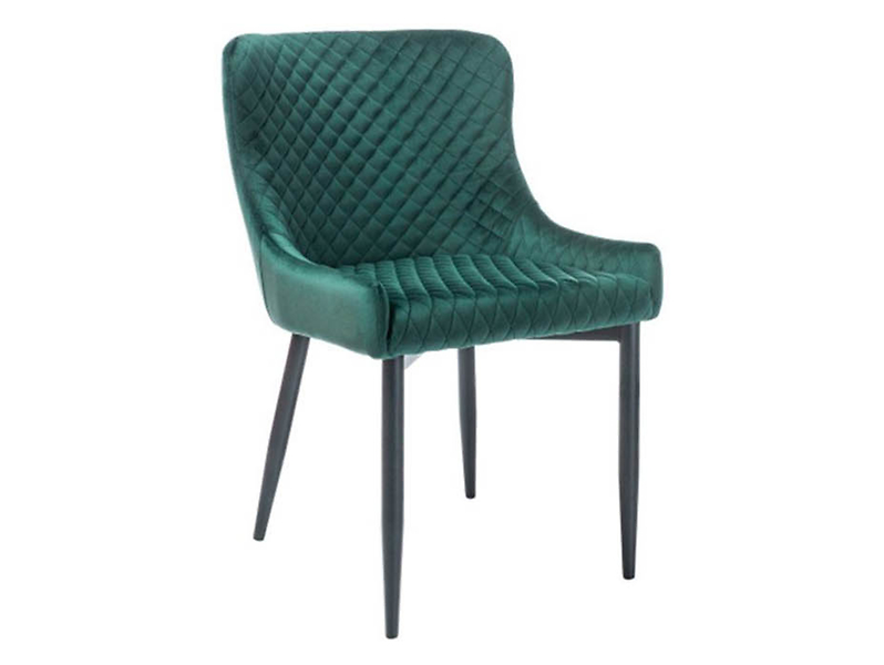 krzesło velvet zielony Colin B, 136136