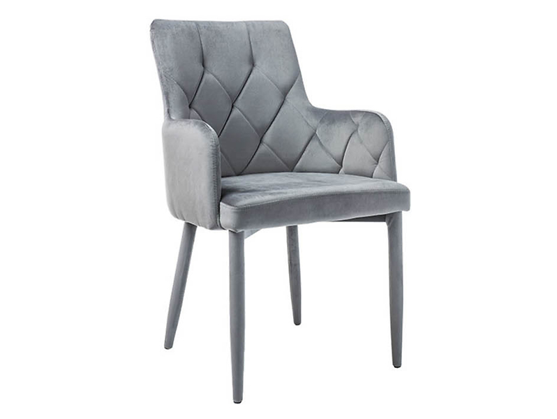 krzesło velvet szary Ricardo, 136141