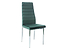 Inny kolor wybarwienia: krzesło velvet zielony H-261