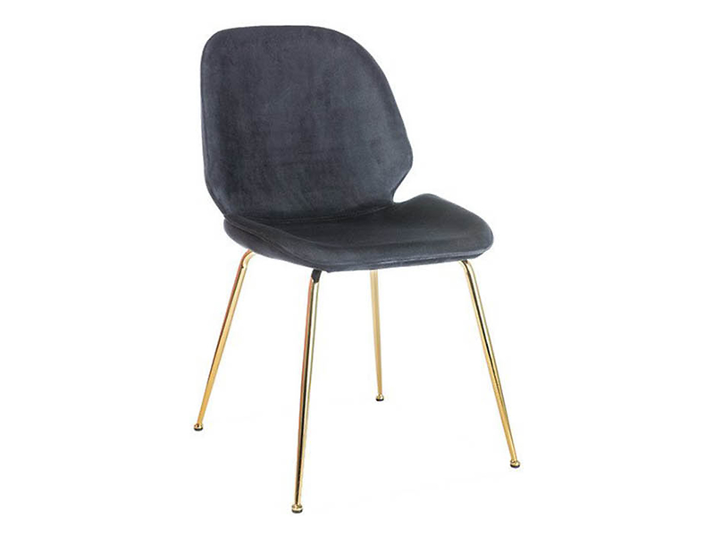 krzesło velvet czarny Adrien, 136154