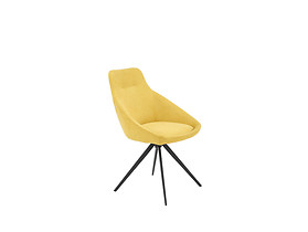 krzesło żółty K431
