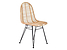 Inny kolor wybarwienia: krzesło rattan naturalny K 337