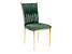 Inny kolor wybarwienia: krzesło ciemny zielony/złoty K436