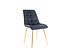 Inny kolor wybarwienia: krzesło czarny Chic Velvet