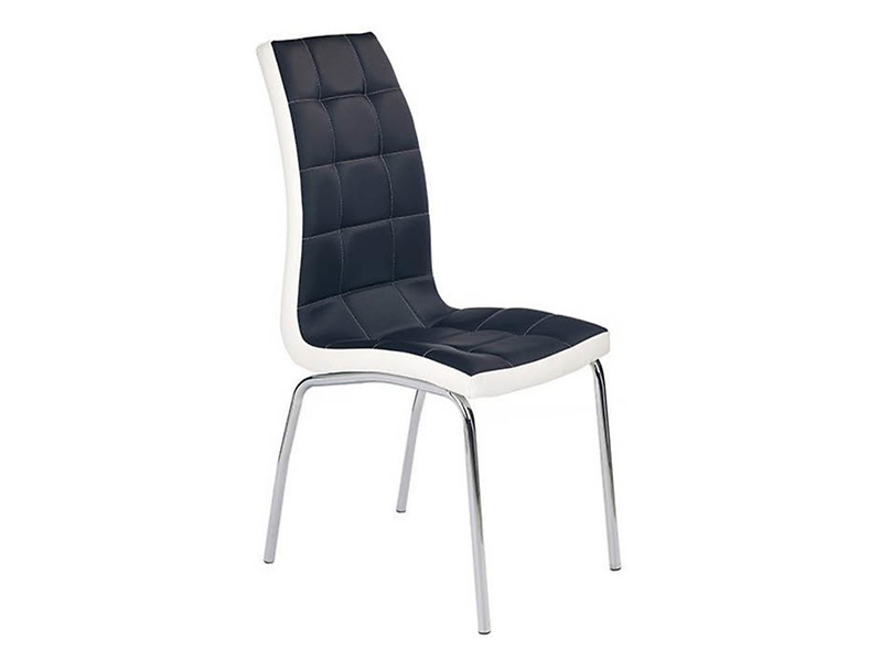 krzesło czarny/biały K-186, 136562