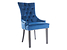 Inny kolor wybarwienia: krzesło velvet granatowy Edward