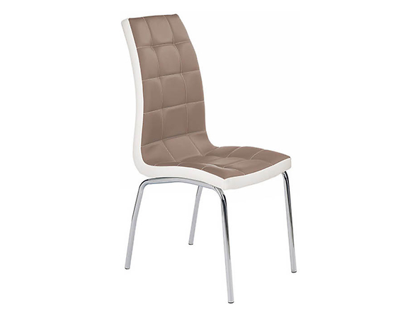 krzesło cappucino/biały K-186, 136680