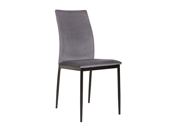 krzesło ciemny szary Weyer, Kolor wybarwienia szary/czarny, 137762