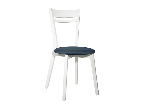 krzesło Keita, Kolor wybarwienia granatowy/biały, 137917