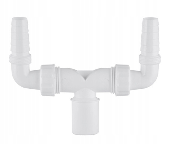 Syfon podwójny do pralki suszarki adapter AGD odpływ 232209 – sklep BRW