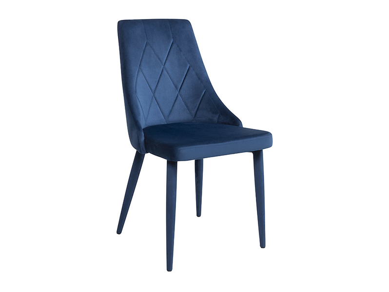 krzesło granatowy (nogi tapicerowane) Alvar, 138228