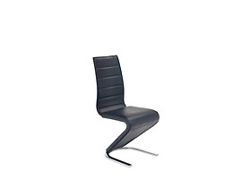krzesło czarny/sklejka biały K-194