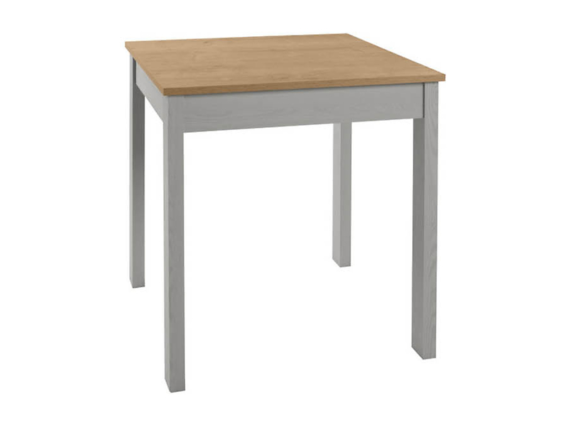 stół Bryk Mini kwadratowy dąb burlington/modrzew sibiu, 141591