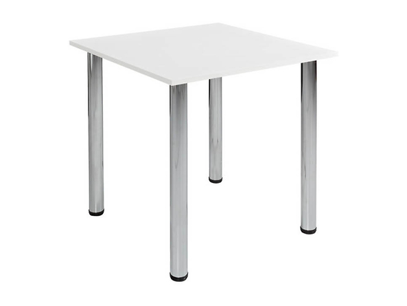 stół Mikla, Kolor wybarwienia biały/srebrny, 141657