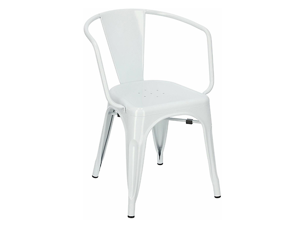 krzesło biały Paris Arms, 145338