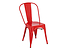 Inny kolor wybarwienia: krzesło czerwony Paris