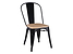 Inny kolor wybarwienia: krzesło czarny/sosna naturalna Paris Wood