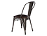 krzesło metal/sosna orzech Paris Wood, 145465