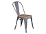 Inny kolor wybarwienia: krzesło szary/sosna naturalna Paris Wood