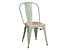 Inny kolor wybarwienia: krzesło zielony/sosna naturalna Paris Wood