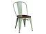 Inny kolor wybarwienia: krzesło zielony/sosna orzech Paris Wood