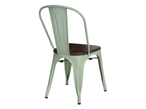 krzesło zielony/sosna orzech Paris Wood, 145493