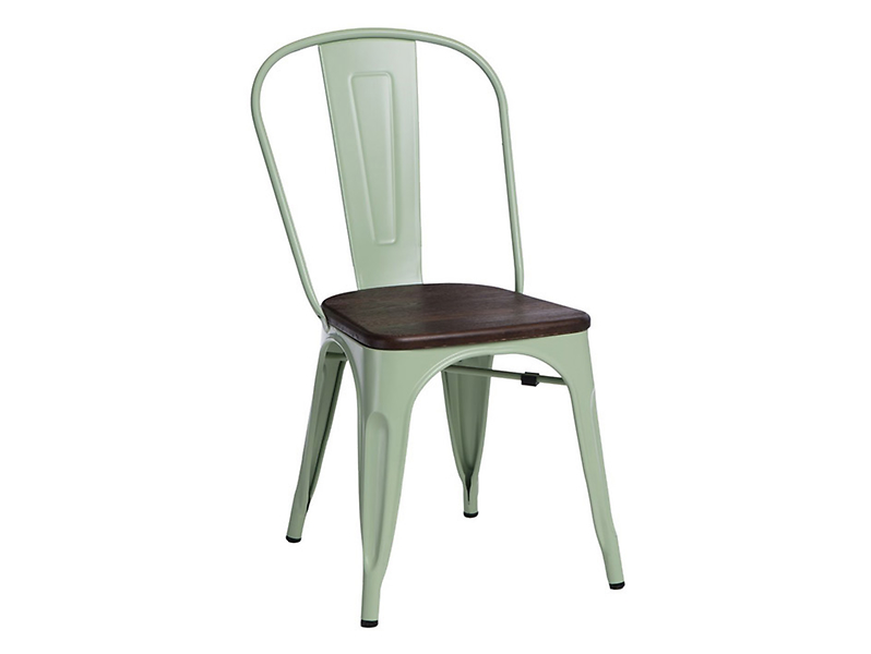 krzesło zielony/sosna szczotkowana Paris Wood, 145495