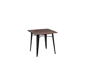 stół 76 czarny/sosna orzech Paris Wood