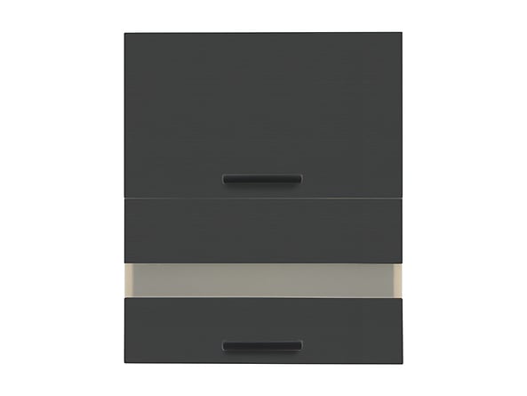 szafka górna z frontami uchylanymi Semi Line, Kolor frontów czarny wulkaniczny, 146013