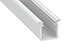 Produkt: profl aluminiowy typ G 1m+klosz
