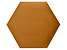 Inny kolor wybarwienia: hexagon prawy 40x34,6 panel tapicerowany