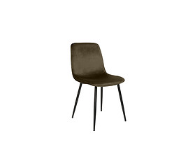 krzesło oliwkowy (velvet) Polten