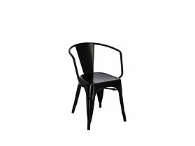 krzesło czarny Paris Arms