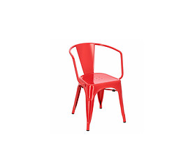 krzesło czerwony Paris Arms